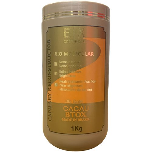 Kit Hair Botox Export Cacau BTox Biomolecular 2x1Kg