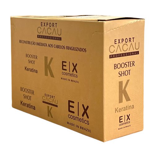 Kit Ampolla Export Cacau Reparación K Keratina 12x15ml
