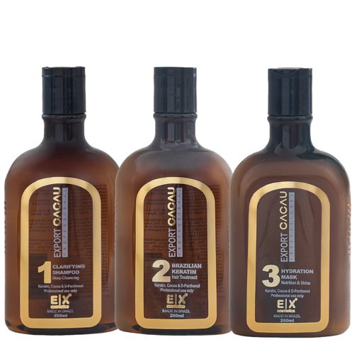 Kit Keratin Straightening Export Cacau 3x260ml