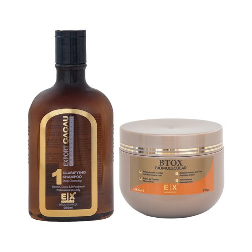 Kit Hair Lifting Export Cacau BTox Biomolecular 2x250g