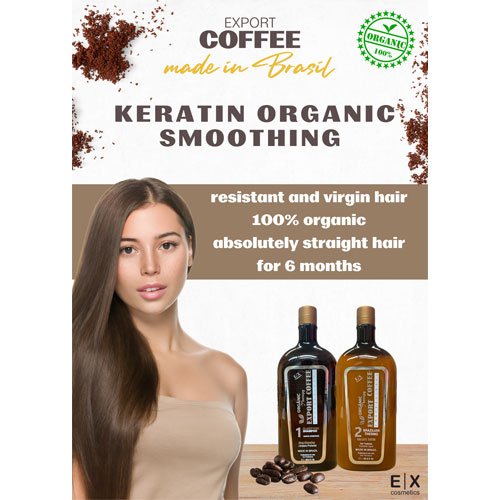Kit Organic Straightening Export Coffe 2x1L