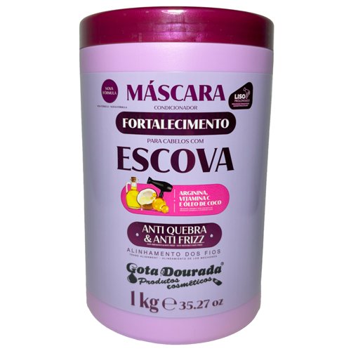 Mascarilla Gota Dourada Cabellos Alisados 1Kg