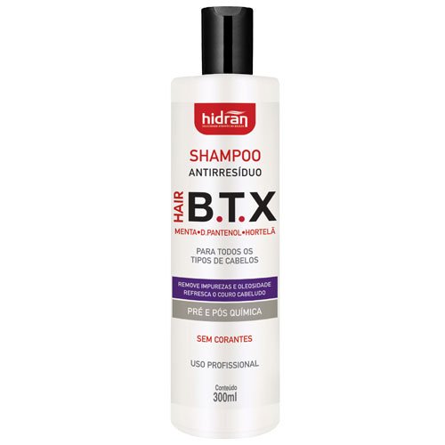Anti-residue shampoo Hidran BTX 300ml