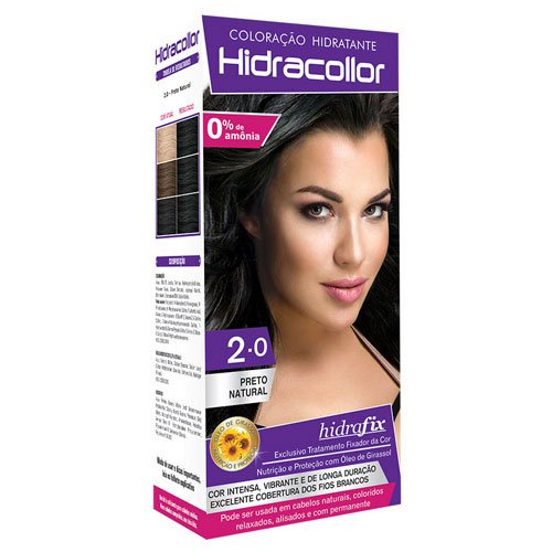 Kit Tinte Hidracollor 2.0 Negro Natural sin amoniaco 100ml