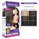 Kit Ammonia-free Dye Hidracollor 5.0 Light Brown 100ml  