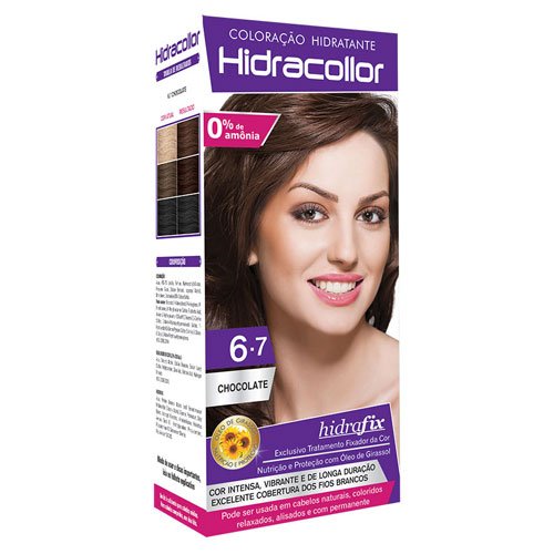 Kit Ammonia-free Dye Hidracollor 6.7 Chocolate Blonde 100ml  