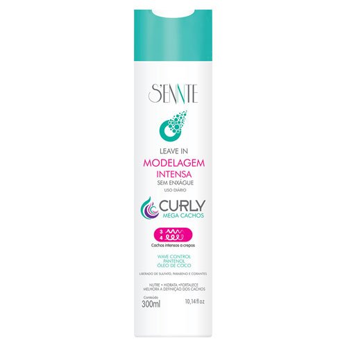 Crema de Peinar Sennte Curly Rizos Intensos 300ml Crema de Peinar Sennte Curly Rizos Intensos 300ml