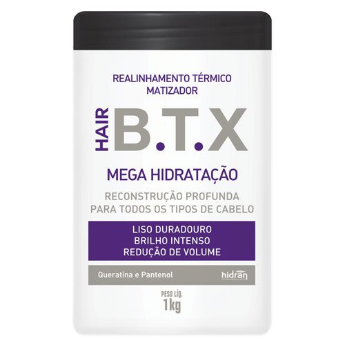 Hair botox Hidran BTX Blond Smooth Effect keratin 1kg - BrasilyBelleza