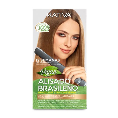 Kit Alisado Brasileño Kativa vegano 225ml