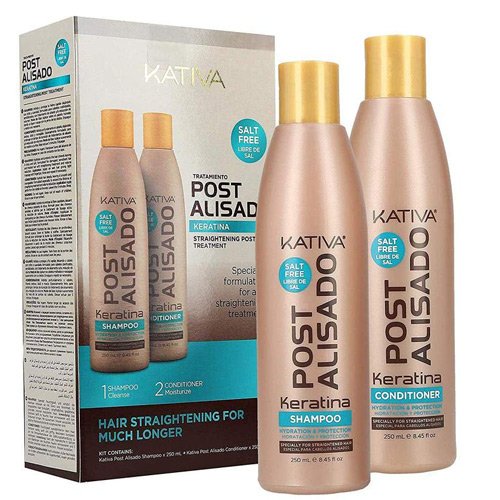 Kit Kativa post straightening salt-free 2x250ml