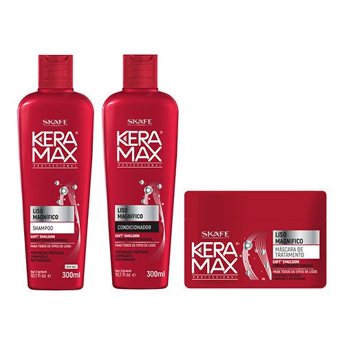 Pack Mantenimiento Skafe Keramax Liso Magnífico 3 productos