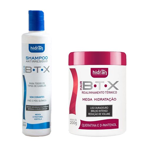 Kit Botox Hidran BTX Desmaya Cabello 2 productos