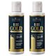 Kit Alisado Salvatore Cosméticos Blue Gold Taninoplastia 2x100ml