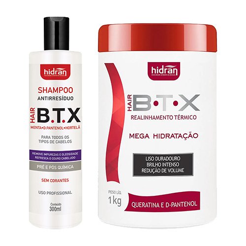 Botox Kit Hidran BTX Smooth Effect Keratin Professional 2 products