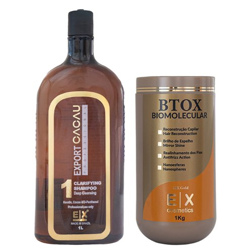 Kit Lifting Capilar Export Cacau BTox Biomolecular 2x1Kg