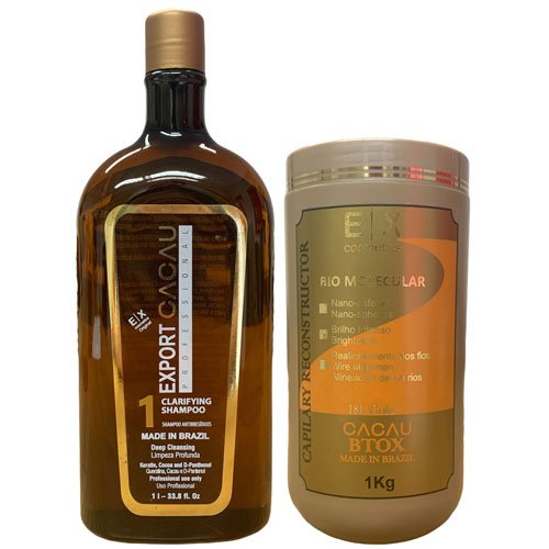 Kit Hair Botox Export Cacau BTox Biomolecular 2x1Kg