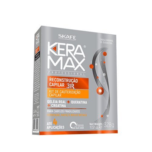 Kit Tratamiento de Keratina Skafe Keramax Reconstrucción 328g