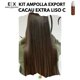 Kit Ampolla Export Cacau Extra Liso C 12x15ml