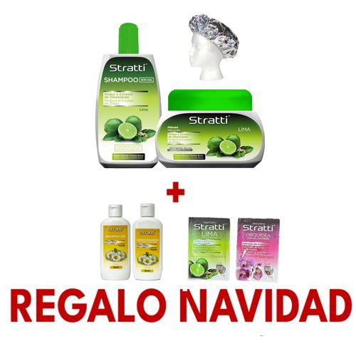 Maintenance pack Stratti Lime & Keratin 3 products