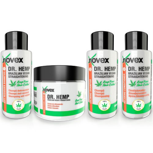 Brazilian straightening kit  Novex Dr Hemp organic 240ml