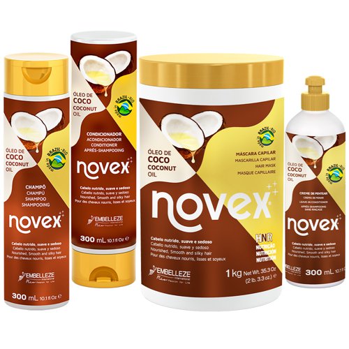 Pack Mantenimiento Novex Coco 4 productos