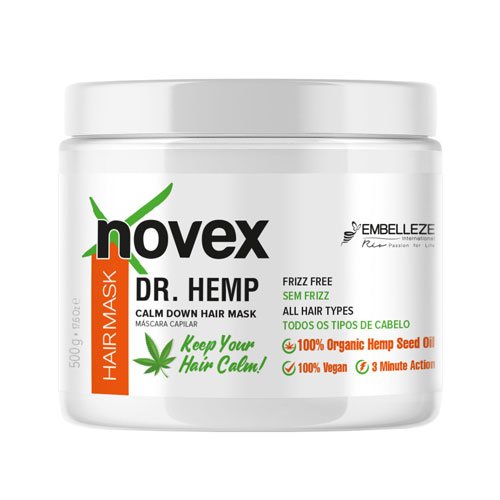 Pack Tratamiento Novex Dr Hemp Alisado orgánico 4 productos