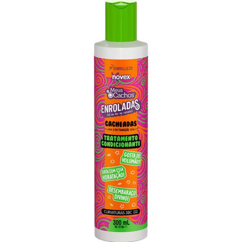 Acondicionador Novex Rizadas vegano sin sal 300ml Acondicionador Novex Rizadas vegano sin sal 300ml
