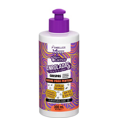 Leave-in cream Novex Afro vegan salt-free 300ml Leave-in cream Novex Afro vegan salt-free 300ml