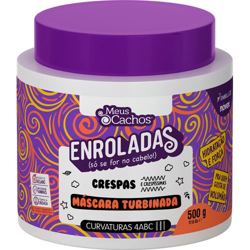 Mascarilla Novex Crespas vegana 500g Mascarilla Novex Crespas vegana 500g