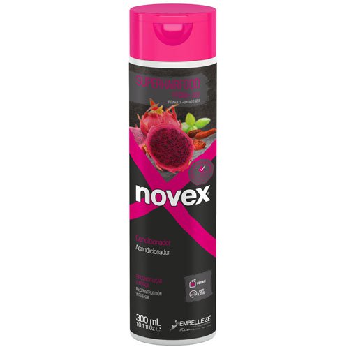 Acondicionador Novex SuperHairFood Pitaya y Goji Berry vegano 300ml