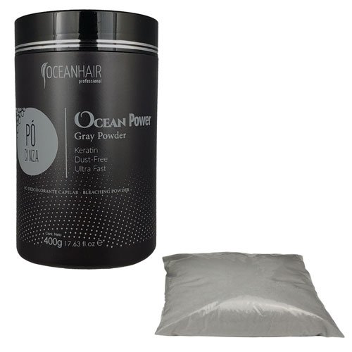 Polvo Decolorante Ocean Hair Gris Ultra Rápido 400g