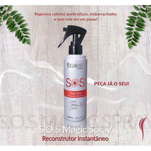 Tratamiento reconstructor Ocean Hair SOS Magic espray 200ml