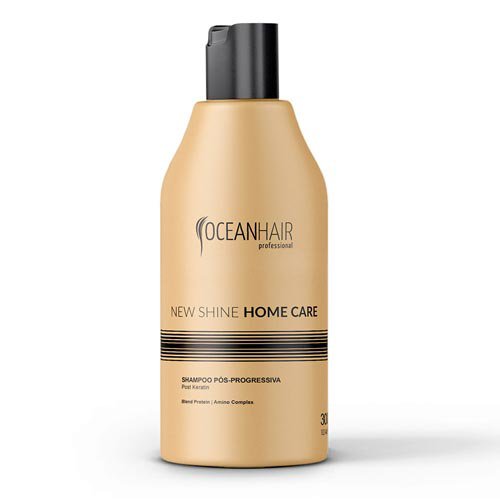 Champú Ocean Hair New Shine Keratin Ácido Hialurónico 300ml