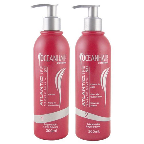 Treatment kit Ocean Hair Atlantic Life Plex 2x300ml