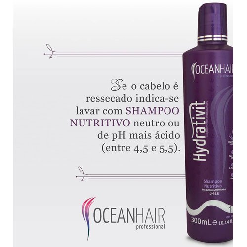 Champú Ocean Hair Hydrativit Nutritivo 1L