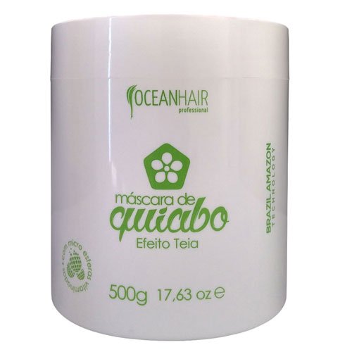 Mascarilla Profesional Ocean Hair Quiabo Efecto Tela 500g