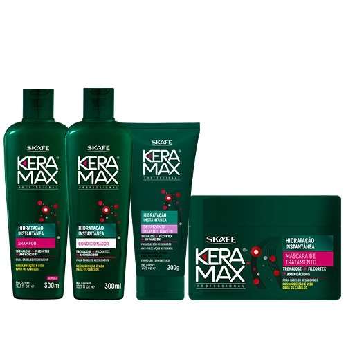 Maintenance pack Skafe Keramax Hydration 4 products