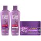 Pack Mantenimiento Skafe Keramax Blond Desamarillador 3 productos