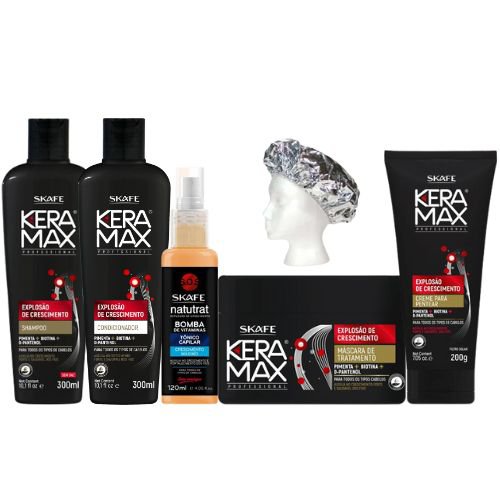 Pack Mantenimiento Skafe Keramax Explosión de crecimiento 6 productos
