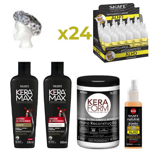 Pack Mantenimiento Skafe Keramax Explosión Crecimiento Ajo 29 productos