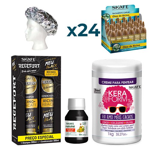 Maintenance pack Skafe Regefort I Love My Curls 29 products