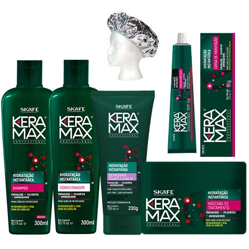 Treatment pack Skafe Keramax Hydration 6 products