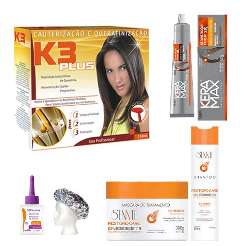 Pack Tratamiento Skafe Hidran K3 Plus 6 productos