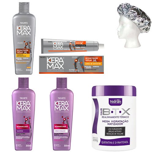 Treatment pack BTX No-Yellow for Blonde 6 products
