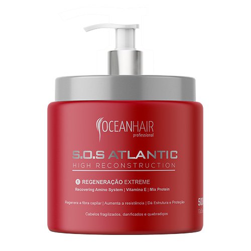 Tratamiento Ocean Hair Atlantic Life Plex Regeneración 500ml