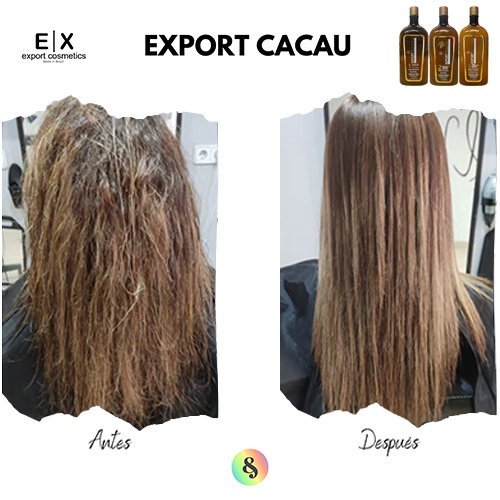 Kit Alisado de Keratina Export Cacau 3x1L