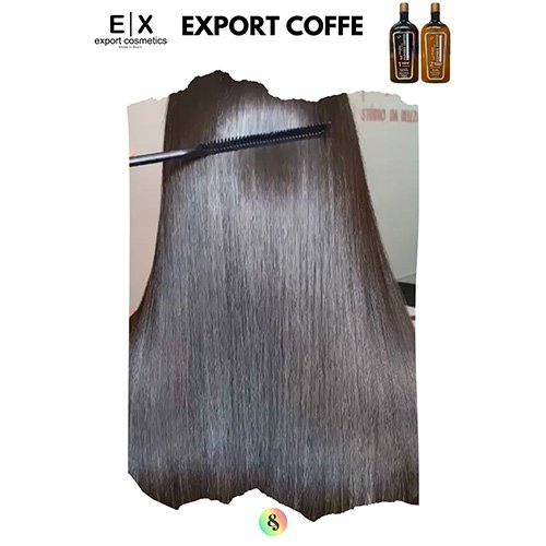 Kit Organic Straightening Export Coffe 2x1L