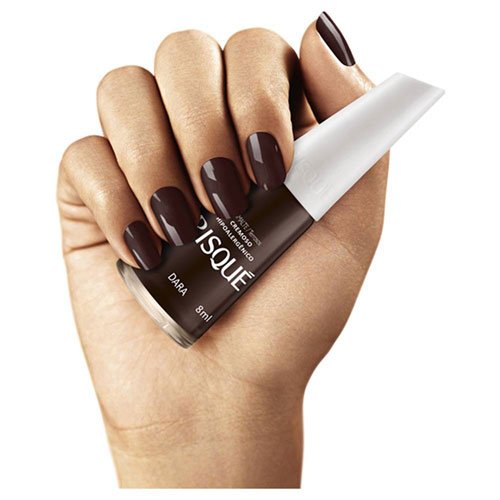 Nail polish Risqué Dara burgundy creamy 8ml