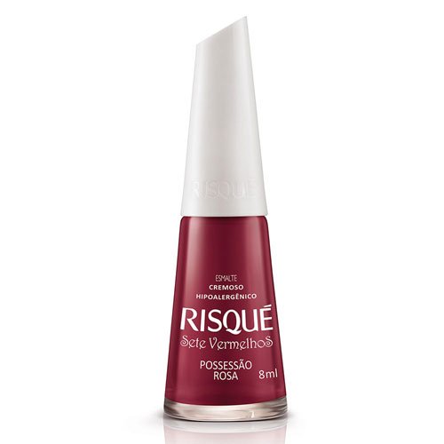 Esmalte de uñas Risqué Possessao Rosa cremoso 8ml