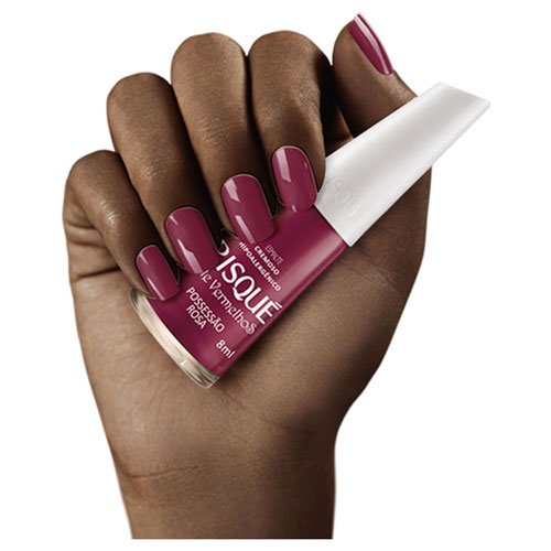 Esmalte de uñas Risqué Possessao Rosa cremoso 8ml